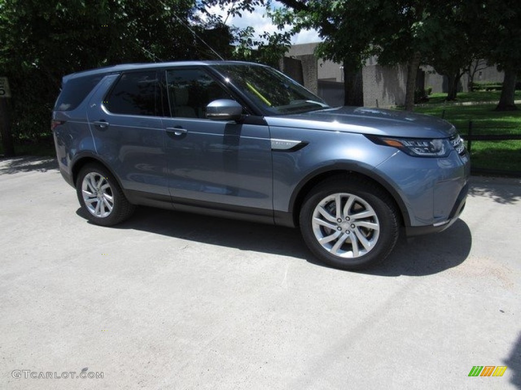 2018 Discovery HSE - Byron Blue Metallic / Acorn/Ebony photo #1