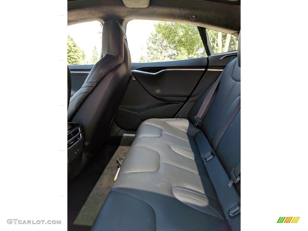 2016 Tesla Model S 75D Rear Seat Photo #127812104