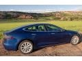 2016 Deep Blue Metallic Tesla Model S 75D  photo #6