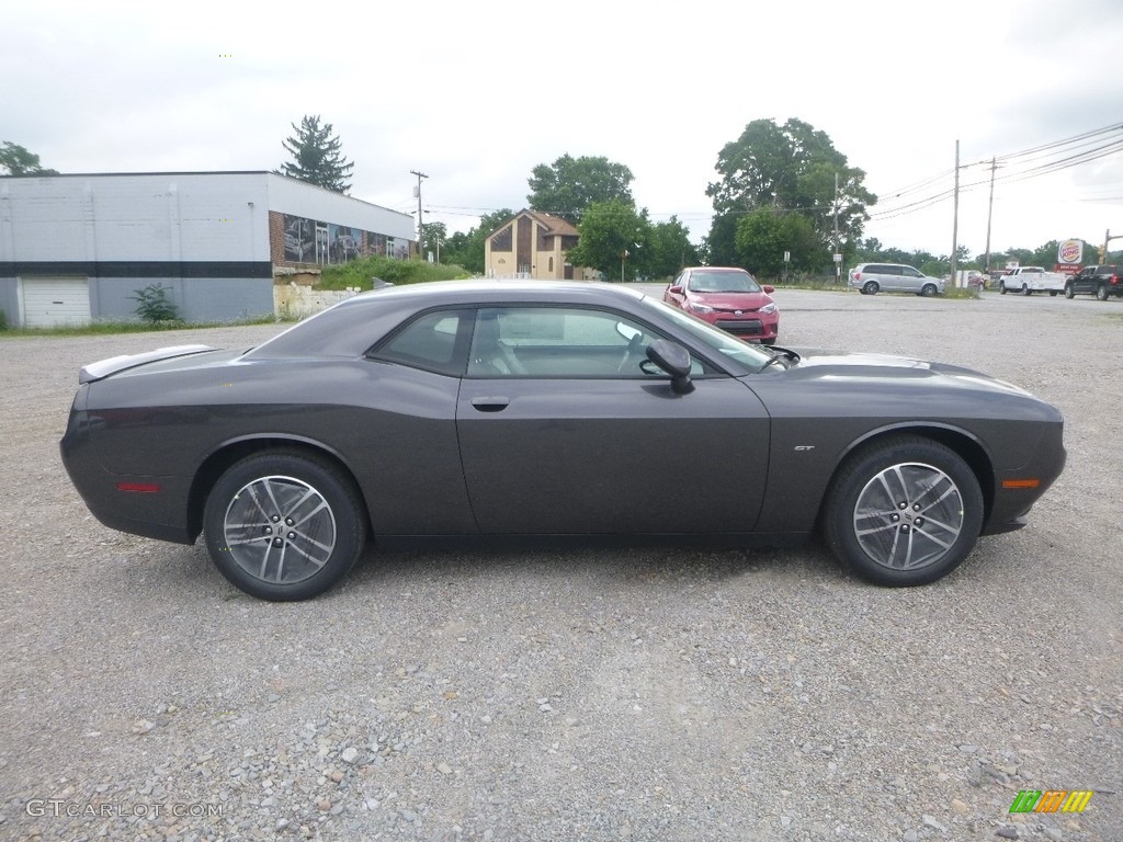 2018 Challenger GT AWD - Granite / Black/Pearl photo #7