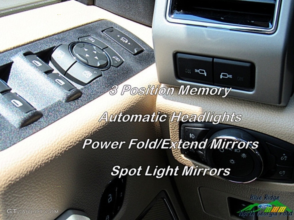 2018 F250 Super Duty Lariat Crew Cab 4x4 - White Gold / Camel photo #26
