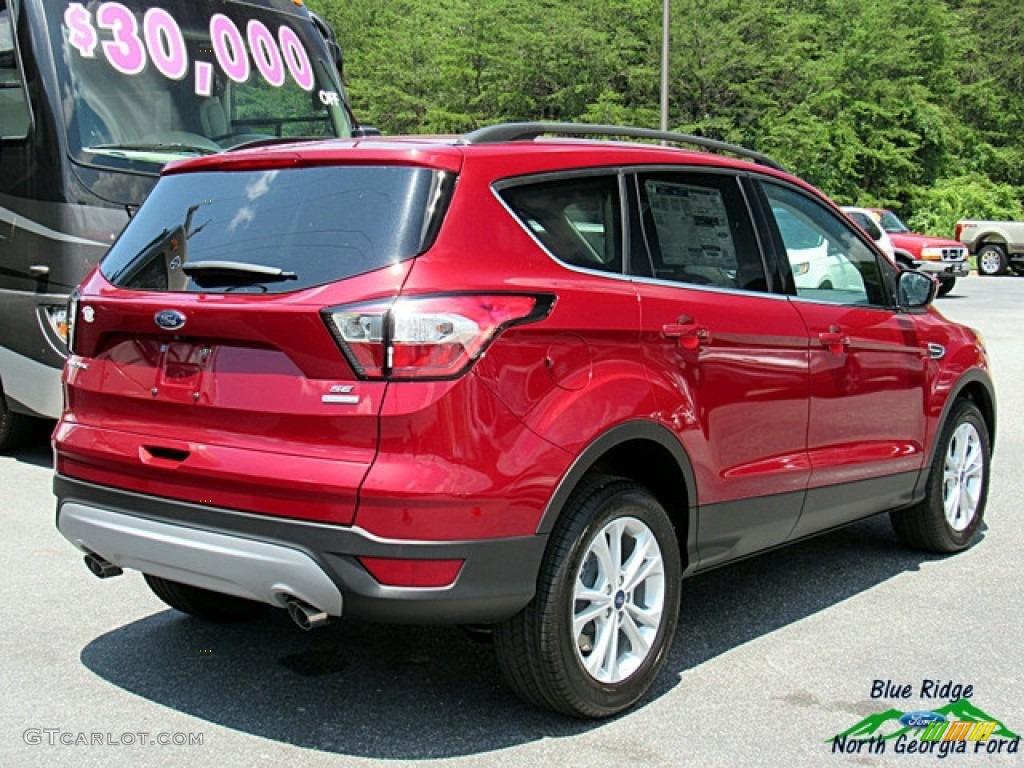 2018 Escape SE - Ruby Red / Medium Light Stone photo #5