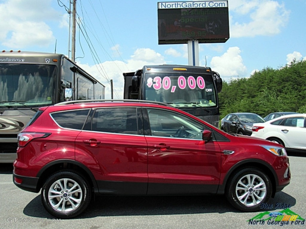 2018 Escape SE - Ruby Red / Medium Light Stone photo #6