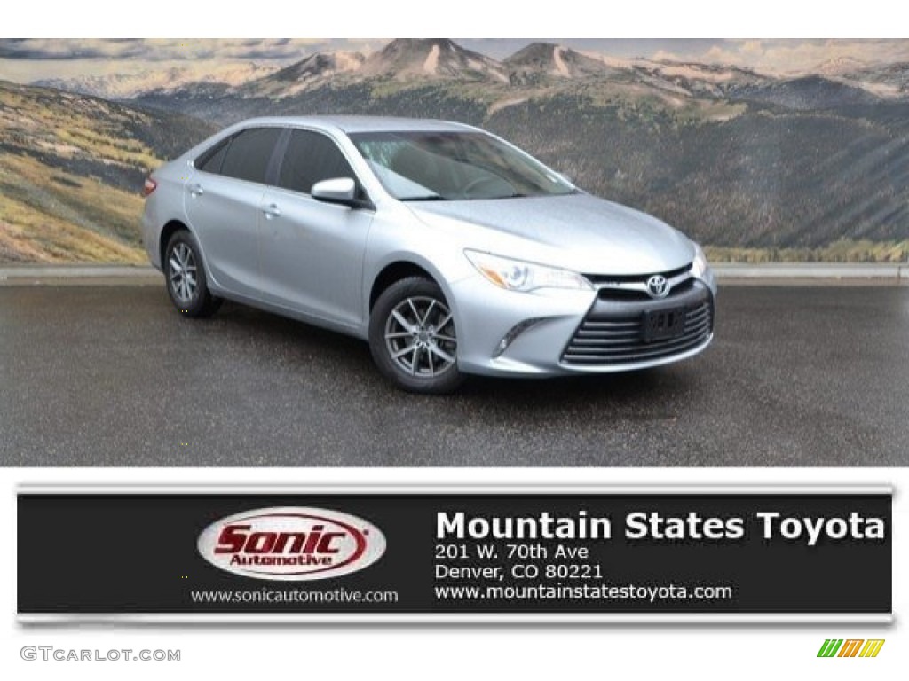 2015 Camry LE - Celestial Silver Metallic / Black photo #1