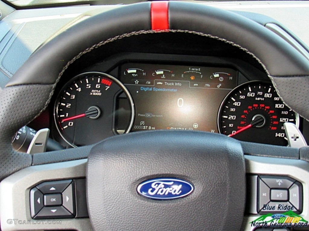 2018 F150 SVT Raptor SuperCrew 4x4 - Magnetic / Raptor Black photo #21