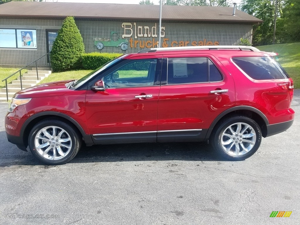 2015 Explorer Limited 4WD - Ruby Red / Charcoal Black photo #1