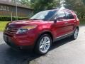 2015 Ruby Red Ford Explorer Limited 4WD  photo #2