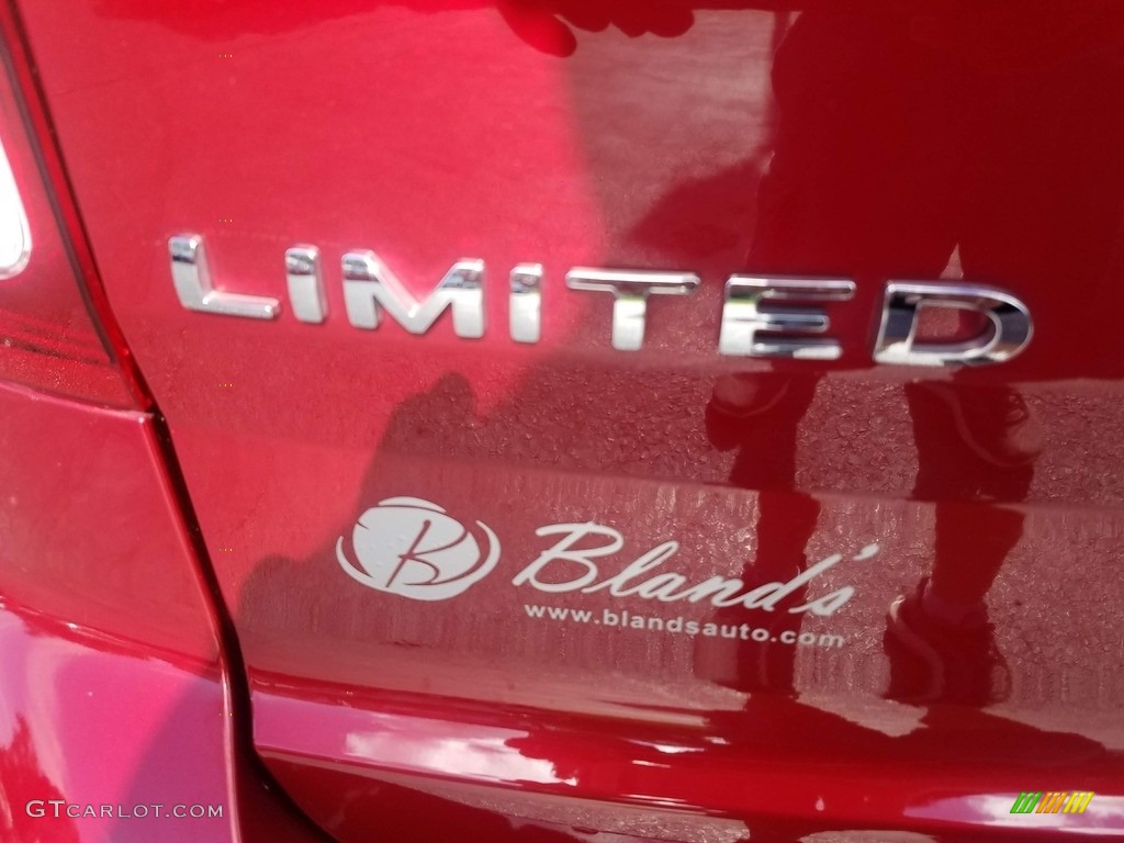 2015 Explorer Limited 4WD - Ruby Red / Charcoal Black photo #5
