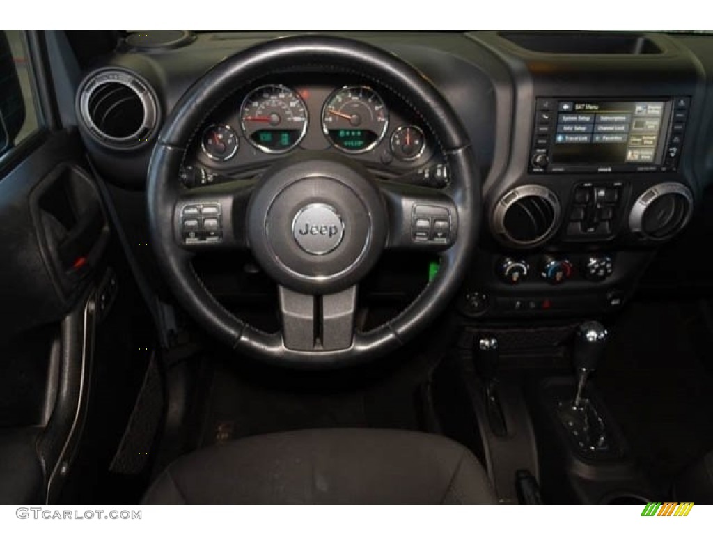 2015 Wrangler Unlimited Sport 4x4 - Anvil / Black photo #5