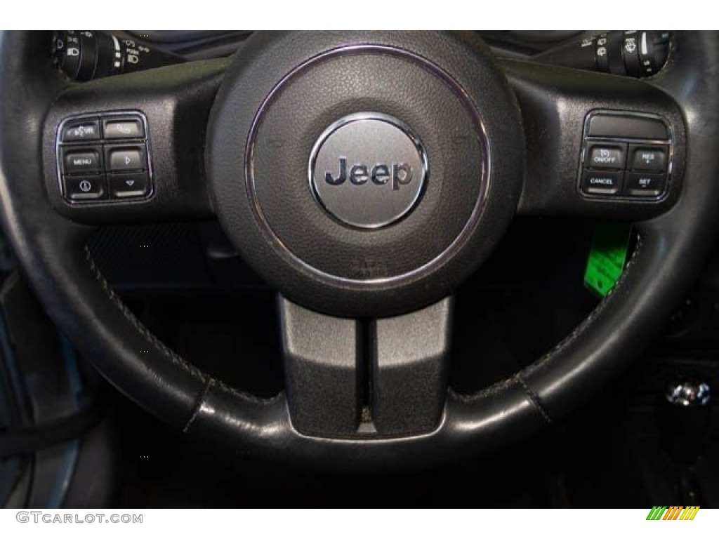 2015 Wrangler Unlimited Sport 4x4 - Anvil / Black photo #14