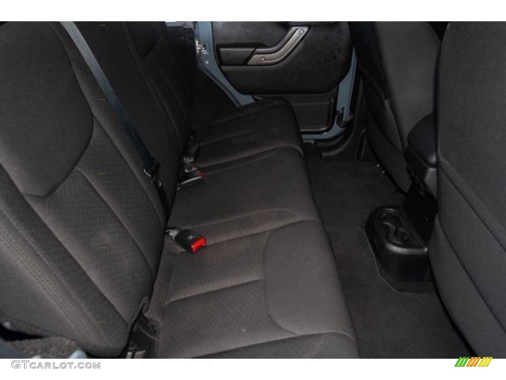 2015 Wrangler Unlimited Sport 4x4 - Anvil / Black photo #20