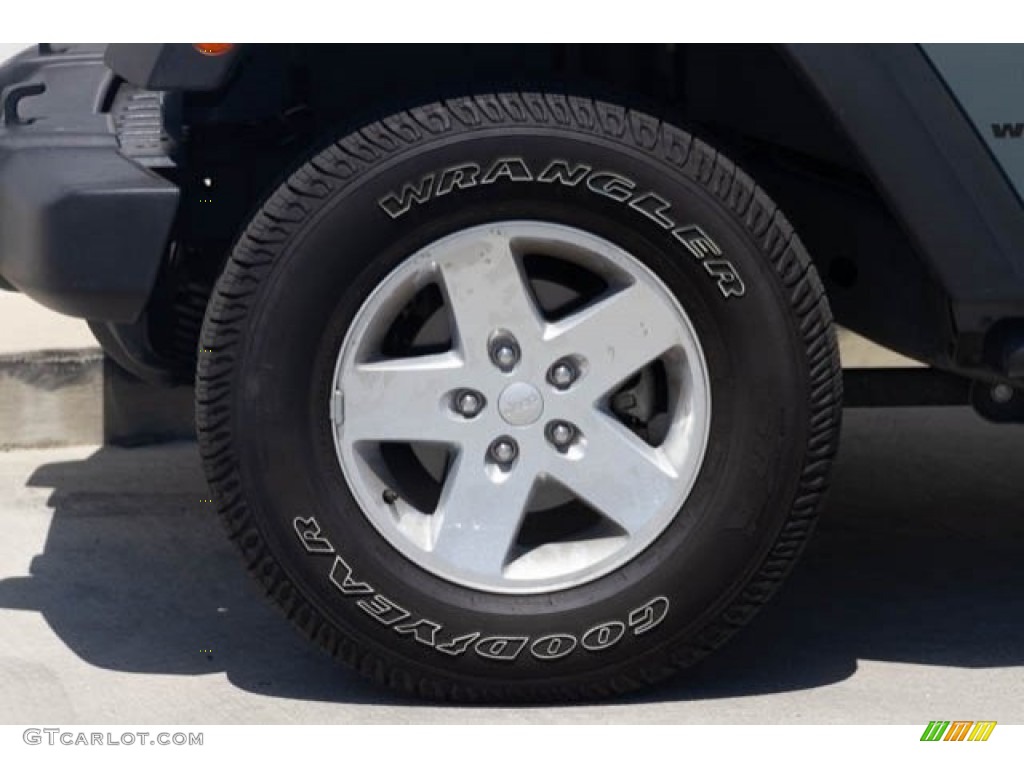 2015 Wrangler Unlimited Sport 4x4 - Anvil / Black photo #33