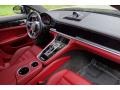 2017 Porsche Panamera Black/Bordeaux Red Interior Dashboard Photo