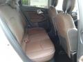 2018 Fiat 500X Brown Interior Rear Seat Photo