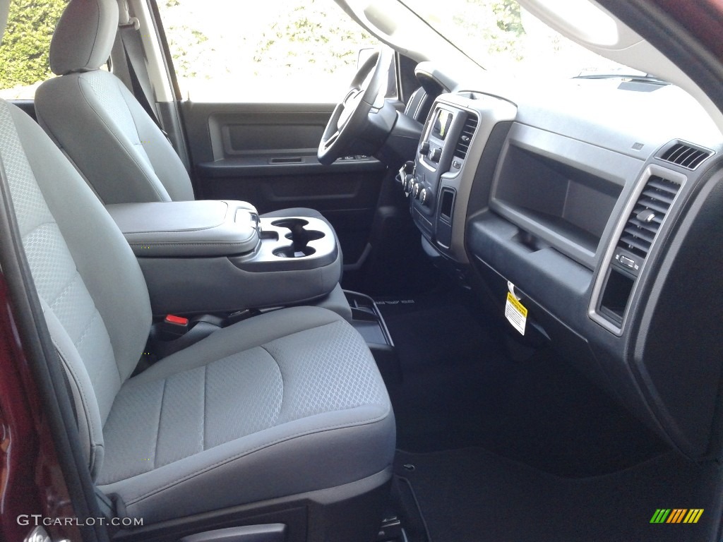 2018 1500 Express Crew Cab 4x4 - Delmonico Red Pearl / Black/Diesel Gray photo #14