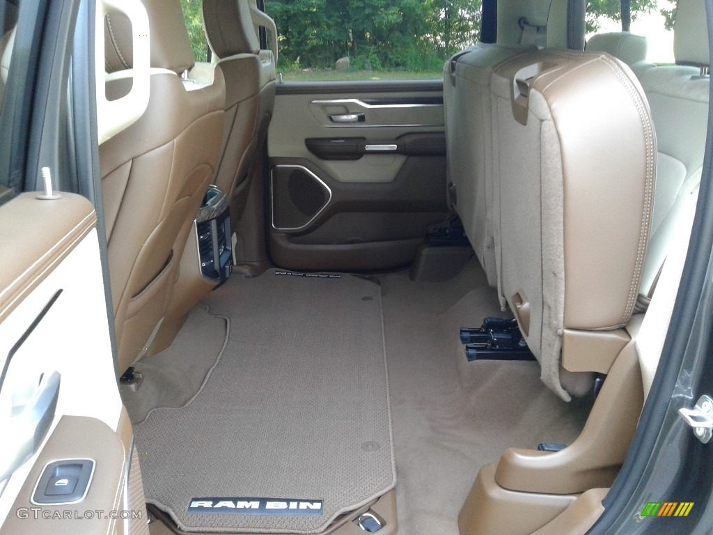2019 1500 Laramie Crew Cab 4x4 - Granite Crystal Metallic / Mountain Brown/Light Frost Beige photo #12