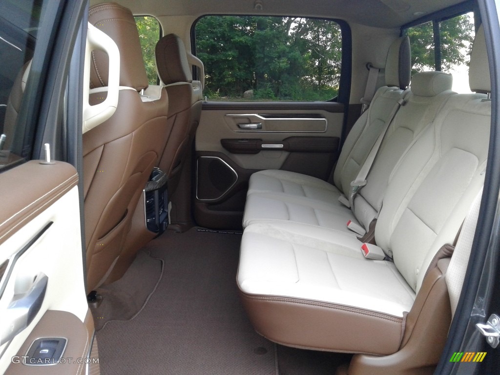 2019 1500 Laramie Crew Cab 4x4 - Granite Crystal Metallic / Mountain Brown/Light Frost Beige photo #13