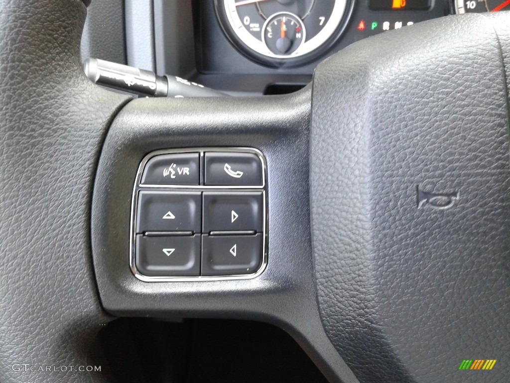 2018 1500 Express Crew Cab 4x4 - Brilliant Black Crystal Pearl / Black/Diesel Gray photo #15