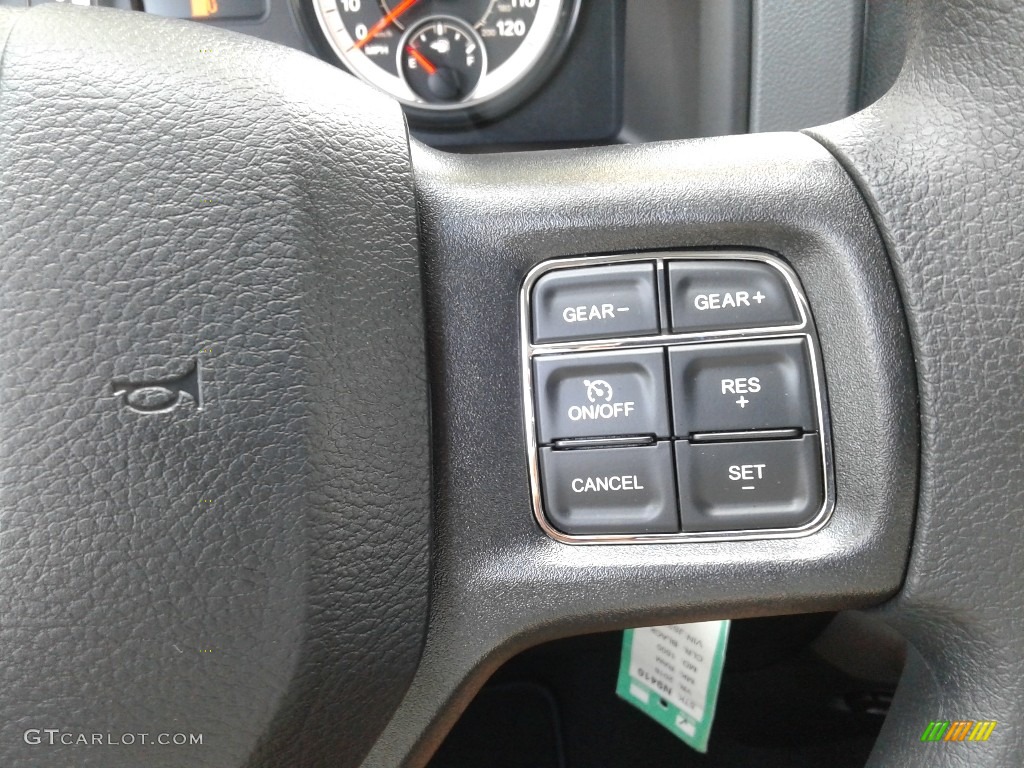 2018 1500 Express Crew Cab 4x4 - Brilliant Black Crystal Pearl / Black/Diesel Gray photo #16