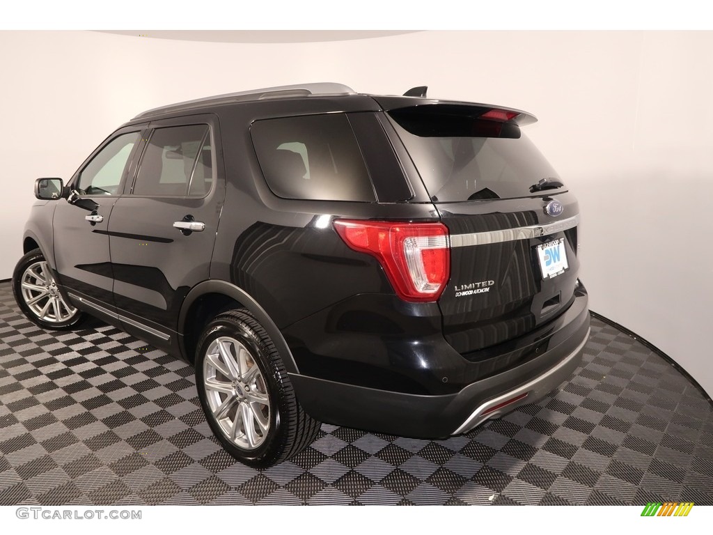 2017 Explorer Limited 4WD - Shadow Black / Ebony Black photo #12