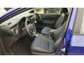 Vivid Blue 2019 Toyota Corolla SE Interior Color