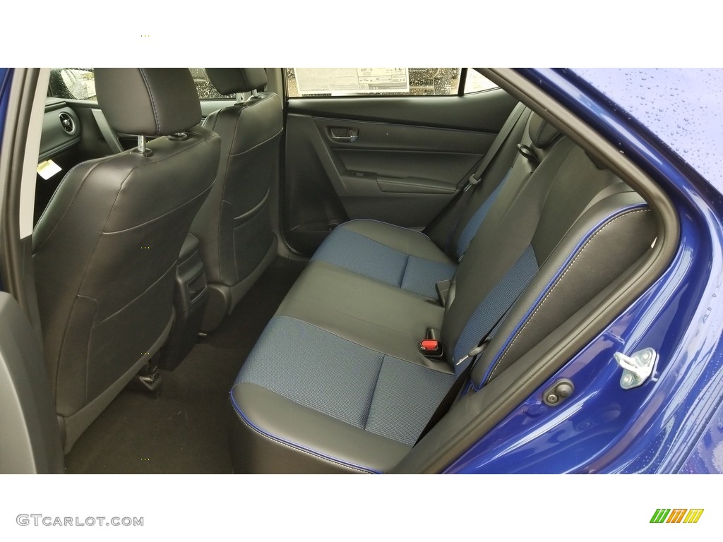 Vivid Blue Interior 2019 Toyota Corolla SE Photo #127825813
