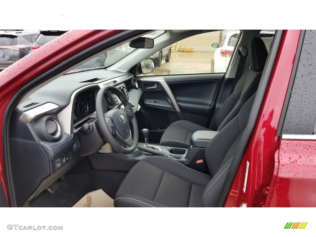 2018 RAV4 XLE - Ruby Flare Pearl / Black photo #3