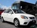 Clear White - Rio LX Sedan Photo No. 7