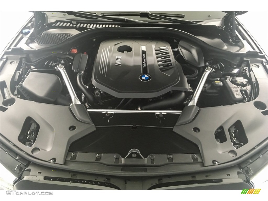 2018 5 Series 540i Sedan - Carbon Black Metallic / Black photo #8