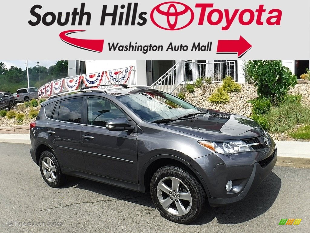 2015 RAV4 XLE AWD - Magnetic Gray Metallic / Black photo #1