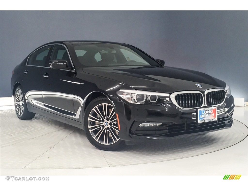 2018 5 Series 530i Sedan - Jet Black / Black photo #12