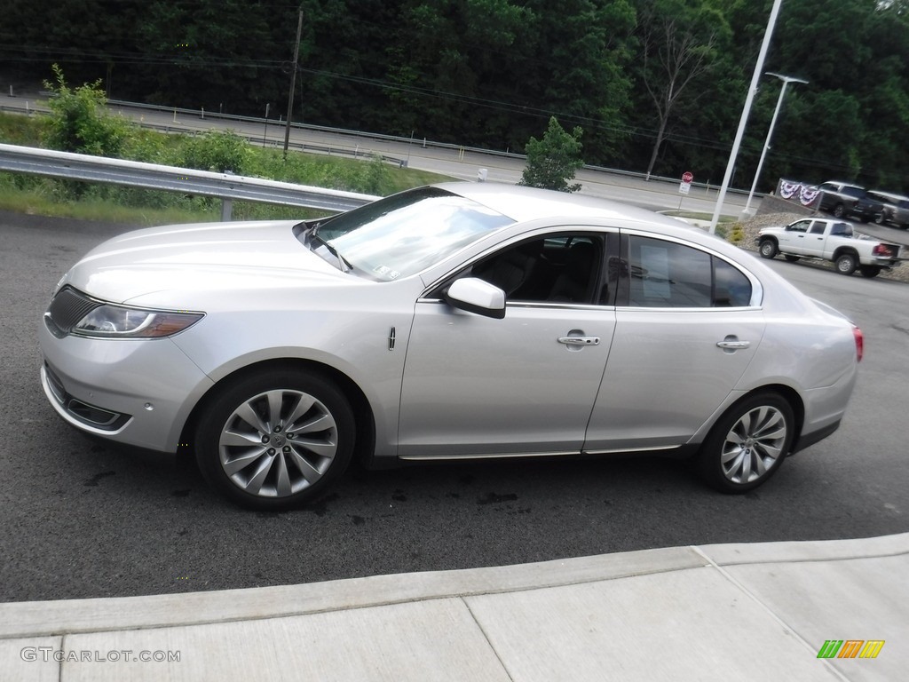 2013 MKS AWD - Silver Diamond / Charcoal Black photo #6