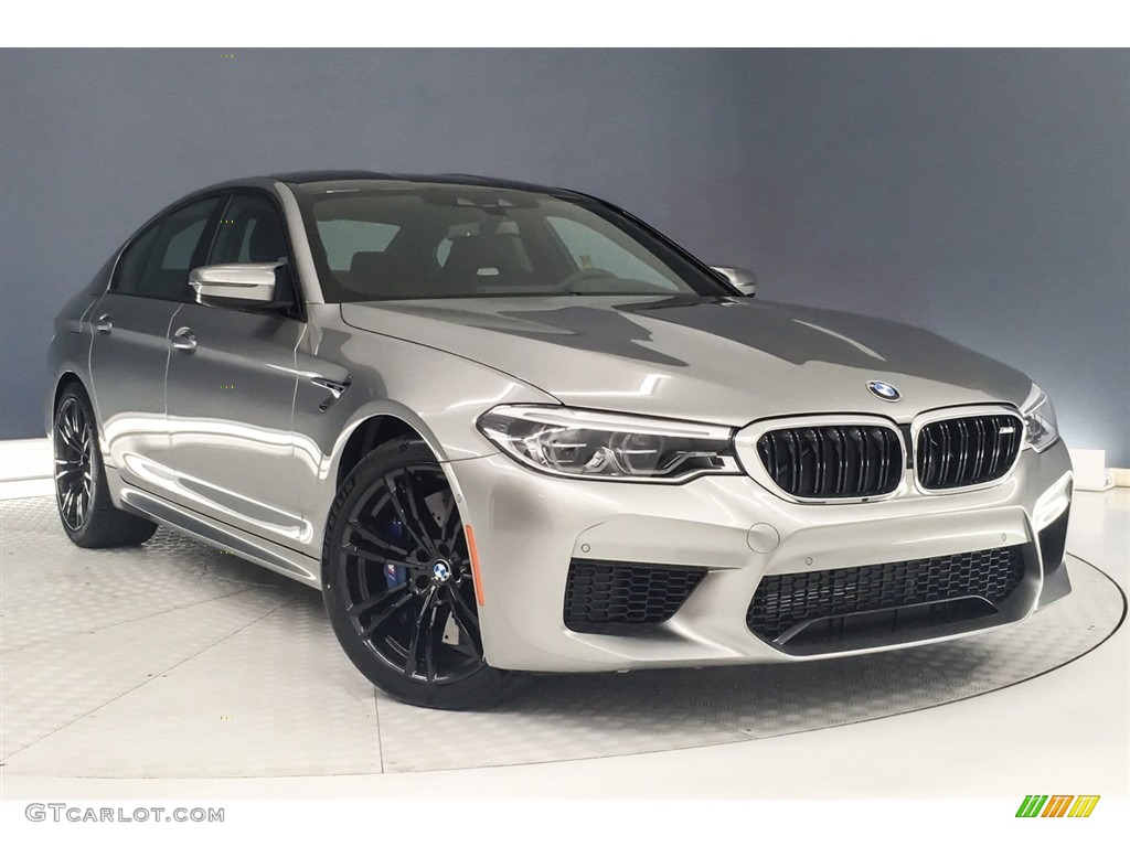 Donington Grey Metallic 2018 BMW M5 Sedan Exterior Photo #127830124