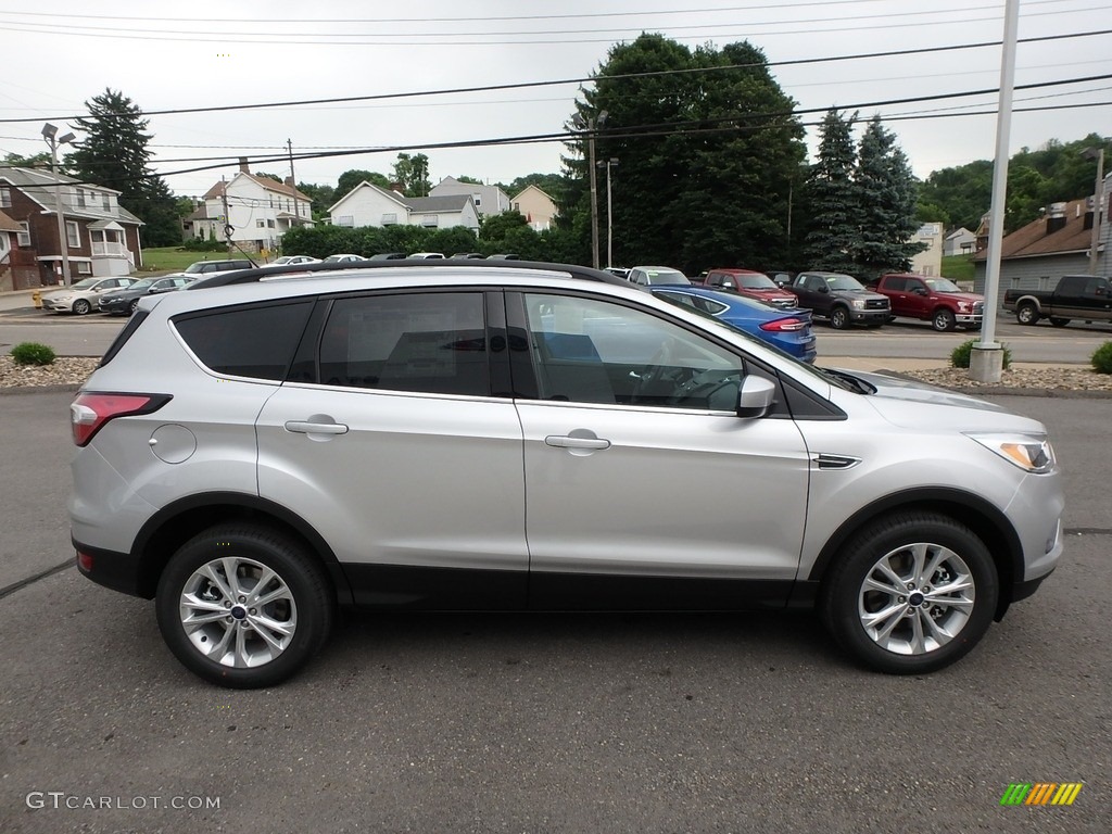 2018 Escape SE 4WD - Ingot Silver / Charcoal Black photo #4