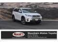 2018 Blizzard White Pearl Toyota Highlander LE AWD  photo #1