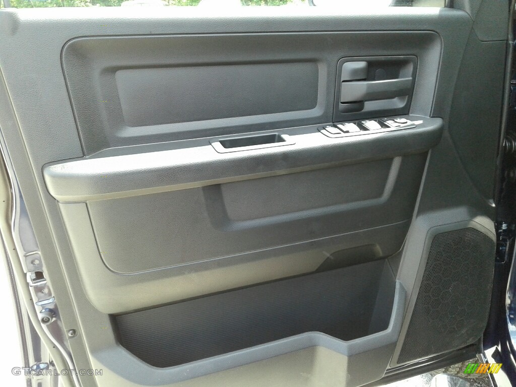 2018 1500 Express Quad Cab - True Blue Pearl / Black/Diesel Gray photo #17