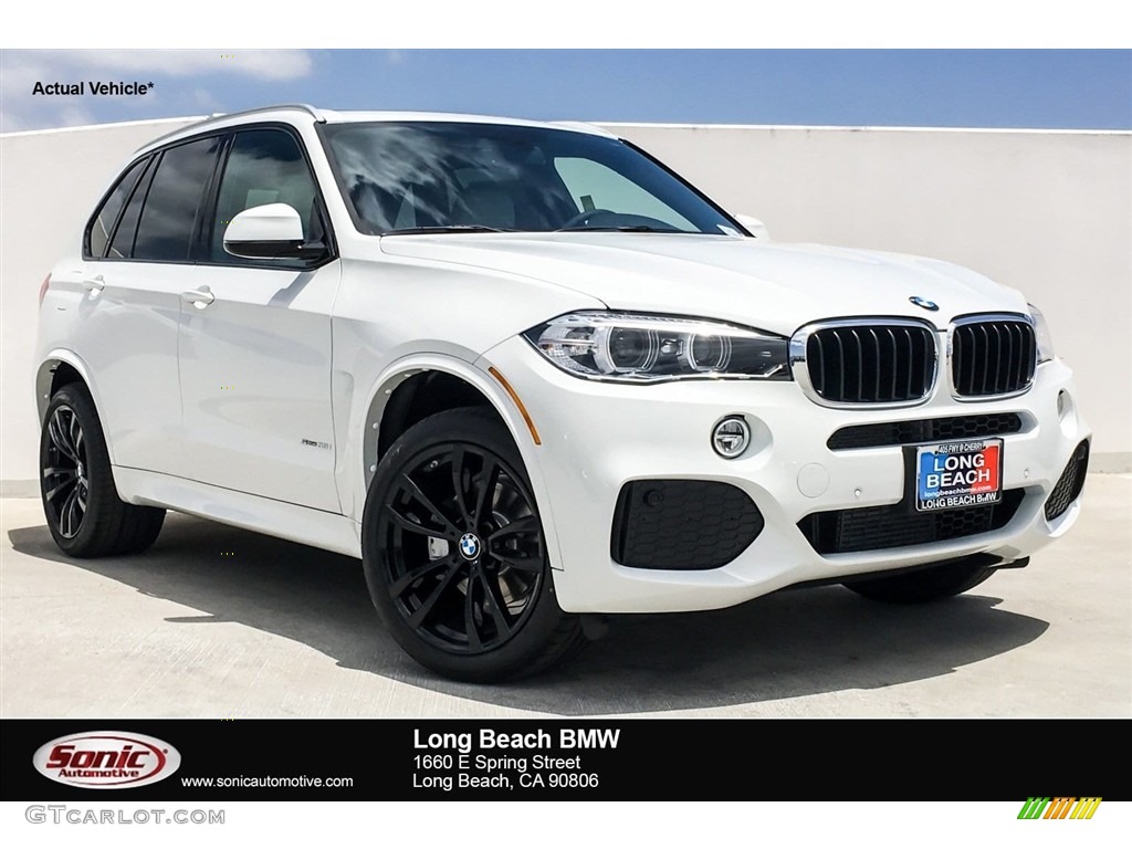 2018 X5 sDrive35i - Alpine White / Ivory White/Black photo #1