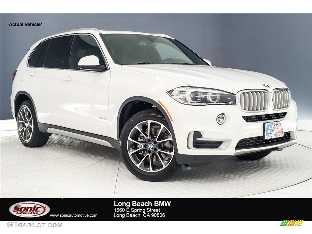 Alpine White BMW X5