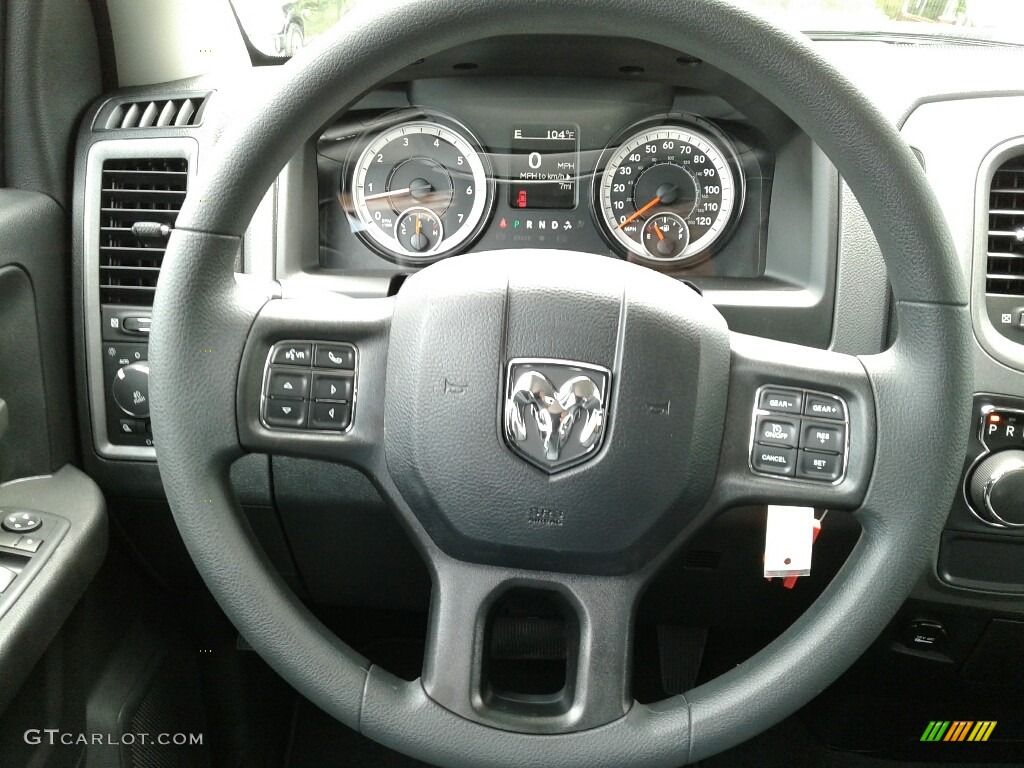 2018 1500 Express Quad Cab - Blue Streak Pearl / Black/Diesel Gray photo #14