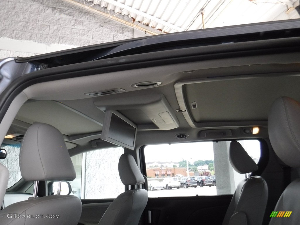 2015 Sienna Limited AWD - Shoreline Blue Pearl / Ash photo #12