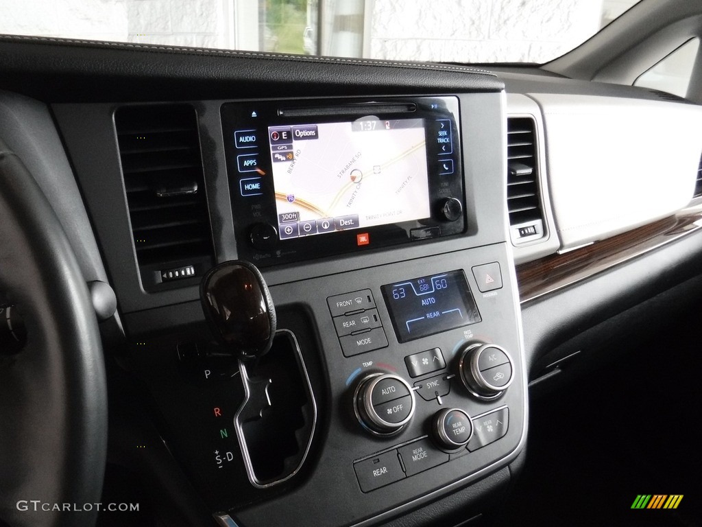 2015 Sienna Limited AWD - Shoreline Blue Pearl / Ash photo #19