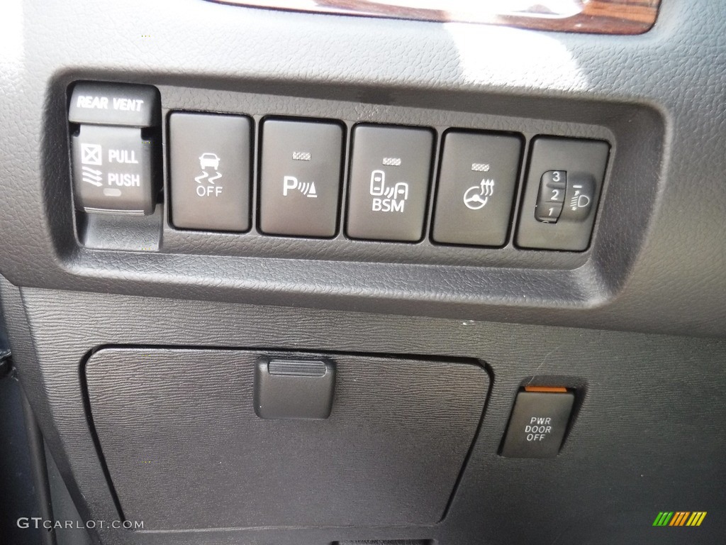 2015 Sienna Limited AWD - Shoreline Blue Pearl / Ash photo #24