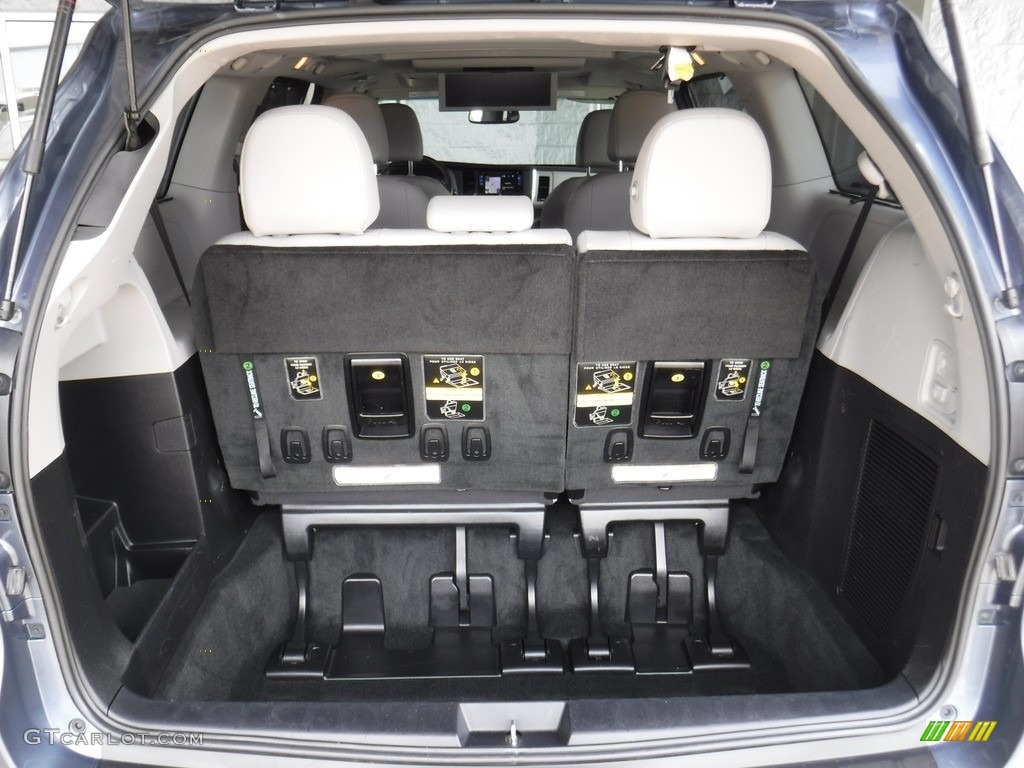 2015 Sienna Limited AWD - Shoreline Blue Pearl / Ash photo #27