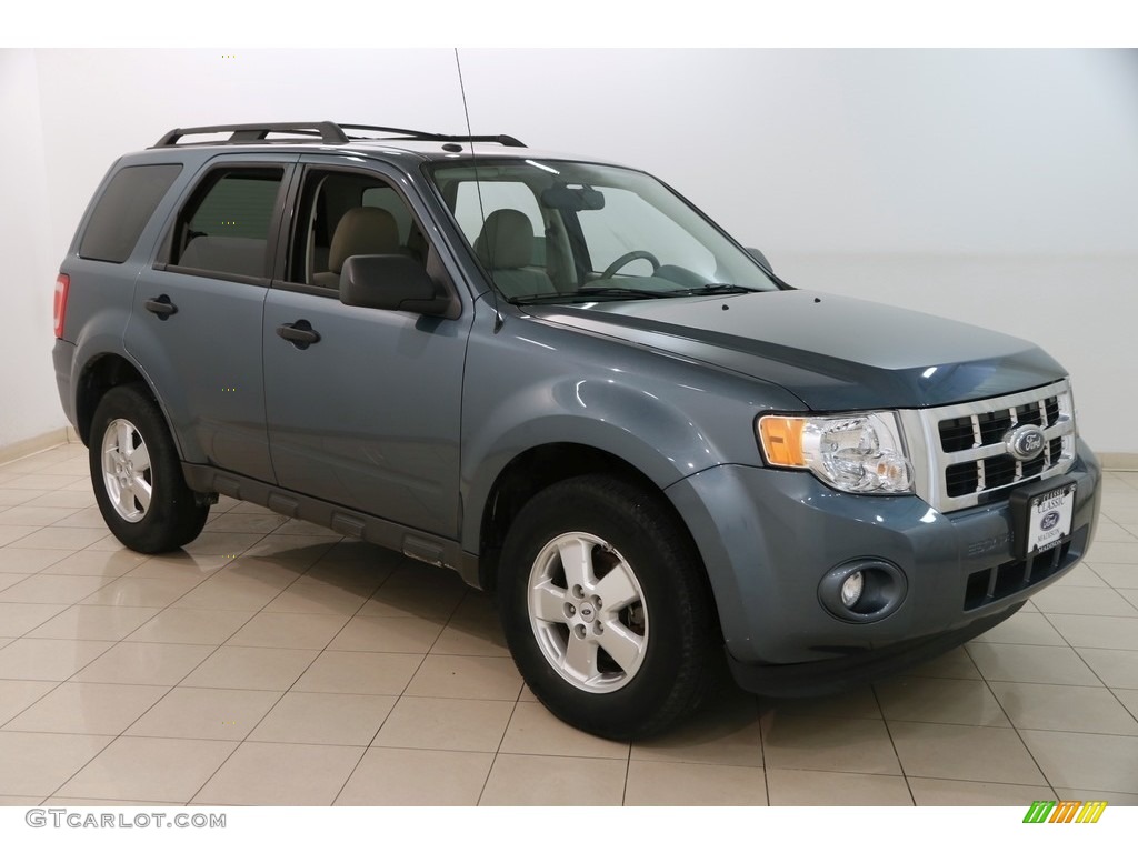 2011 Escape XLT V6 - Steel Blue Metallic / Stone photo #1