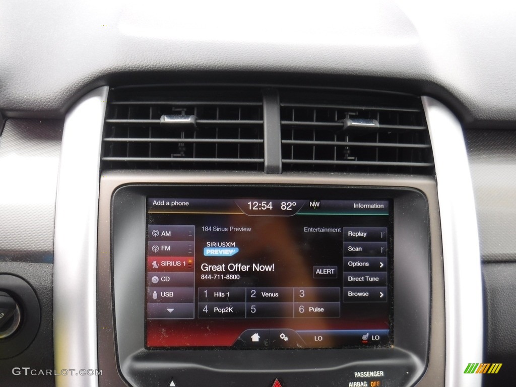 2013 Edge SEL AWD - White Suede / SEL Appearance Charcoal Black/Gray Alcantara photo #20