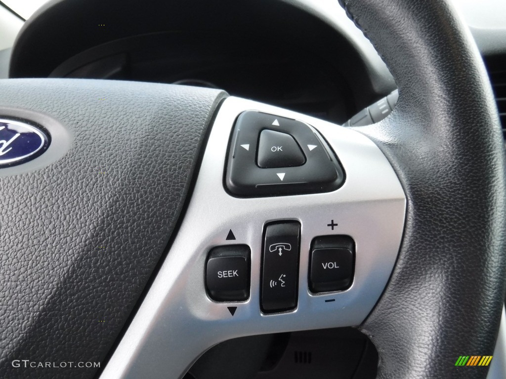 2013 Edge SEL AWD - White Suede / SEL Appearance Charcoal Black/Gray Alcantara photo #22