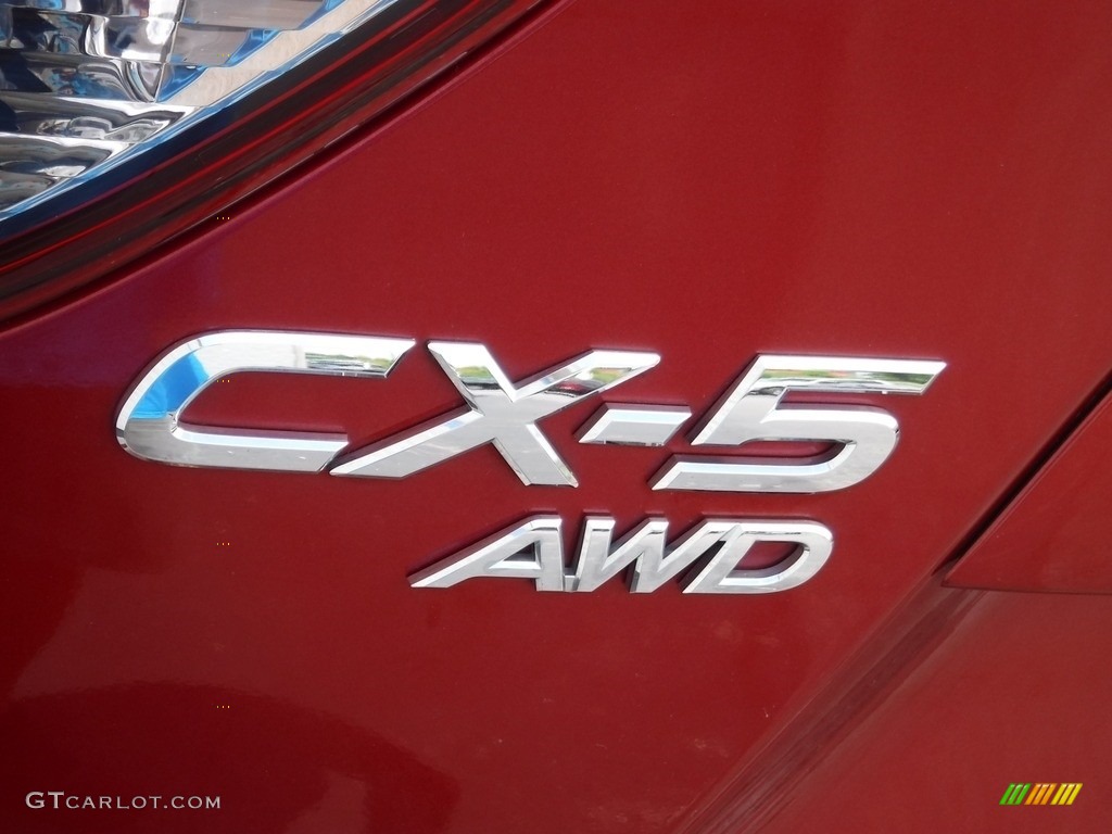 2013 CX-5 Touring AWD - Zeal Red Mica / Black photo #8