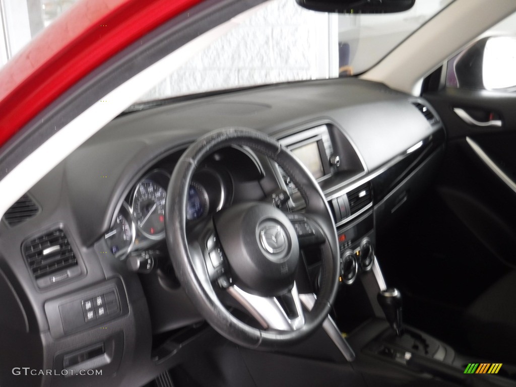 2013 CX-5 Touring AWD - Zeal Red Mica / Black photo #13