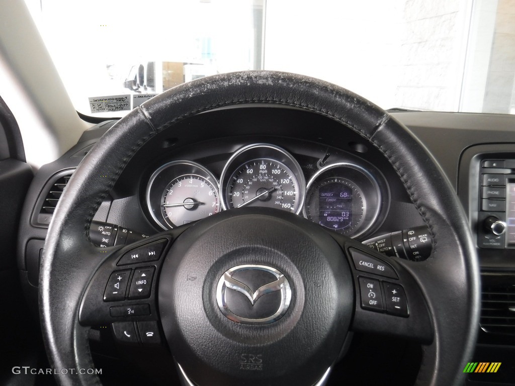 2013 CX-5 Touring AWD - Zeal Red Mica / Black photo #21