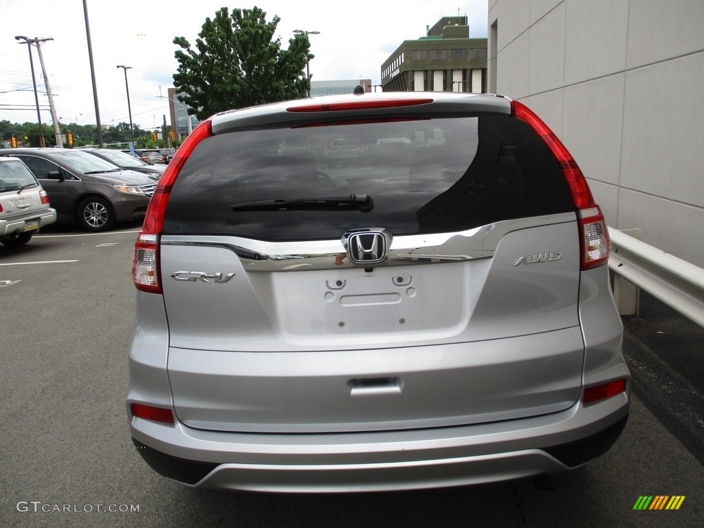 2016 CR-V EX AWD - Alabaster Silver Metallic / Black photo #4